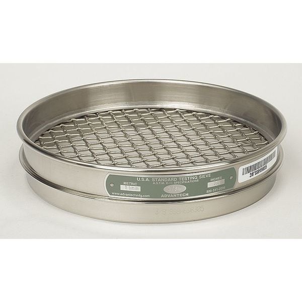 Sieve, #16, S/S, 8 In, Half Ht