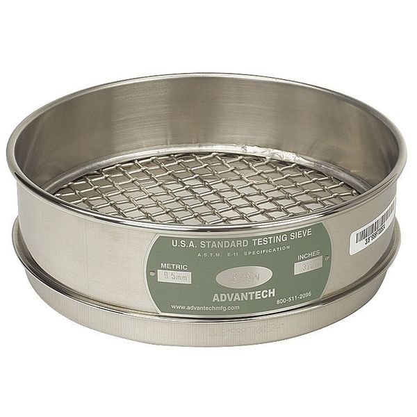 Sieve, #14, S/S, 8 In, Full Ht