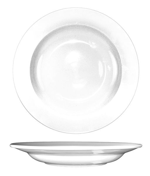 Pasta Bowl, 12 oz., Ceramic European White PK12