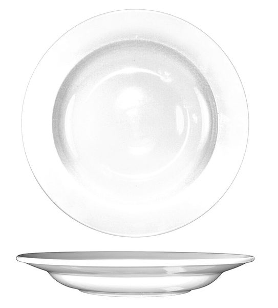 Pasta Bowl, 14 oz., Ceramic European White PK12
