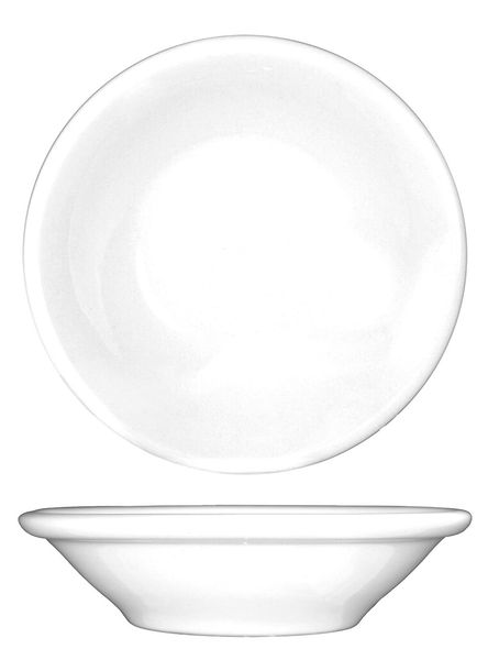 Fruit Bowl, 4-3/4 oz., Ceramic European White PK36
