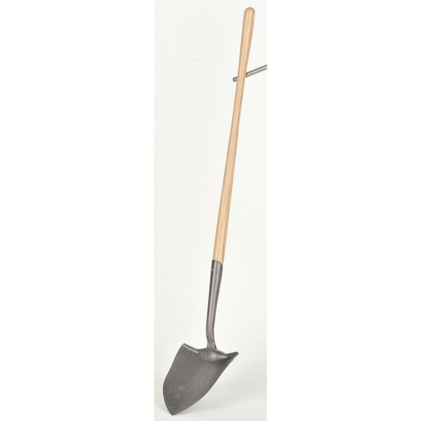 Fire Shovel, Straight Handle, 42 In. L