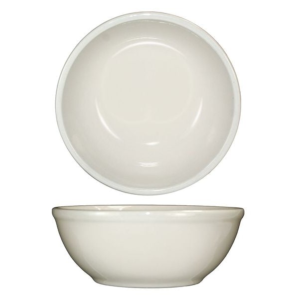 Nappie Bowl, 12-1/2 oz., Ceramic American White PK36