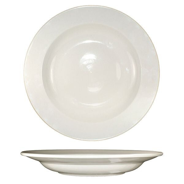 Pasta Bowl, 28 oz., Ceramic American White PK12