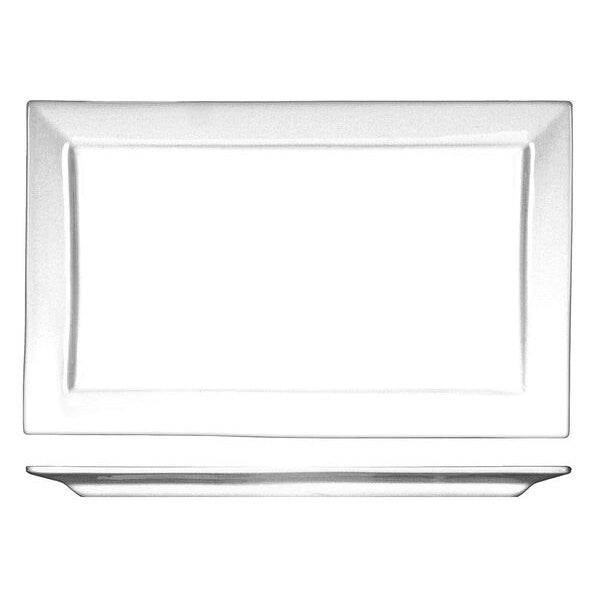 Platter, 11x6-3/4, Bright White, PK12