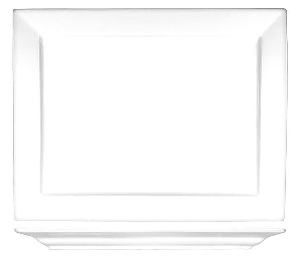 Platter, 14x10-7/8, Bright White, PK6