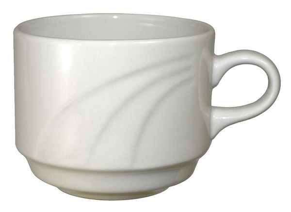 American White Stackable Cup 8-1/2 oz., Pk36