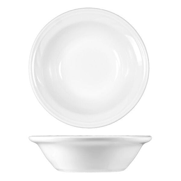 Grapefruit Bowl, 9 oz., Ceramic Bright White PK12