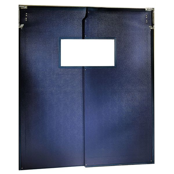 Swinging Door, 8 x 7 ft, Navy Blue, PVC, PR