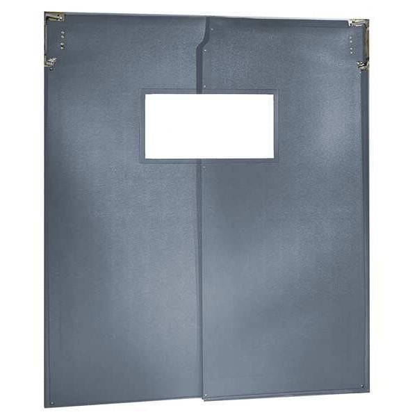 Swinging Door, 8 x 7 ft, Metallic Gray, PR