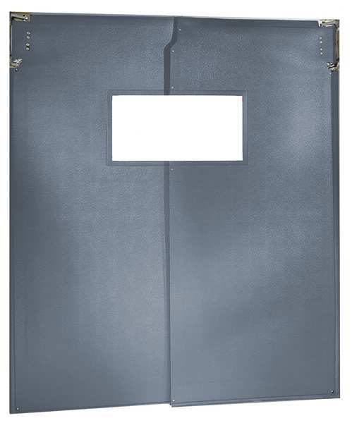 Swinging Door, 7 x 5 ft, Metallic Gray, PR