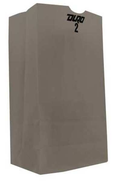 Grocery Bag Flat Bottom 2# White, Pk500
