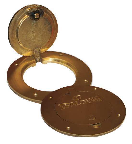 Cover Plate Assembly, Brass, 7 In Dia