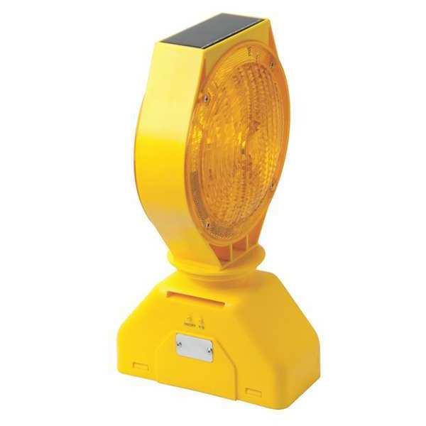 Solar Barricade Light, LED, 7-1/2