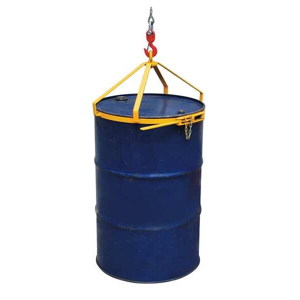 Economy Drum Lifter, Cap 700 Lb