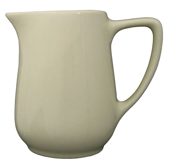 Creamer Server 12-1/2 oz. Ceramic PK36 American White