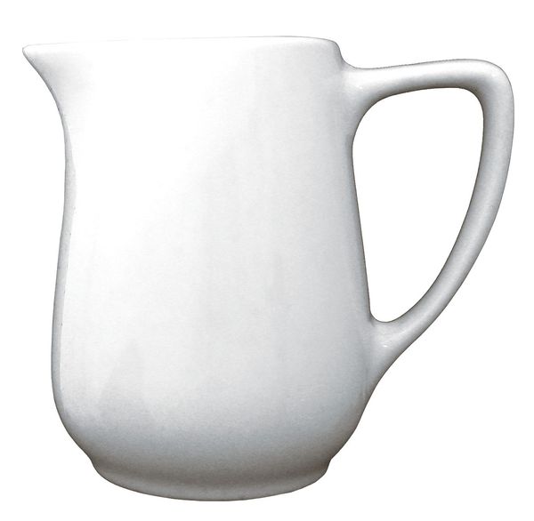 Creamer Server 12-1/2 oz. Ceramic PK36 European White