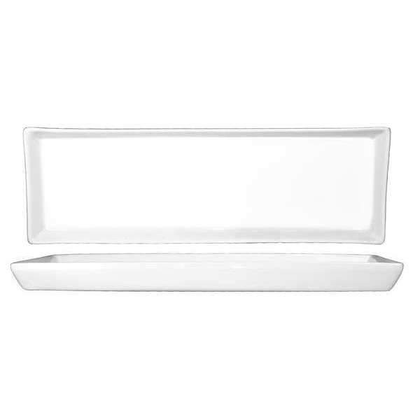 Fruit Dish Tray, 13-1/2x4, White, PK12