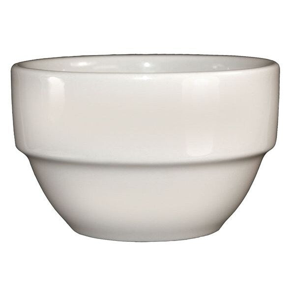 Stacking Bowl, 8-1/2 oz., Ceramic American White PK36