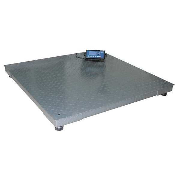 Digital Floor Scale with Remote Indicator 2500 lb./1000kg Capacity
