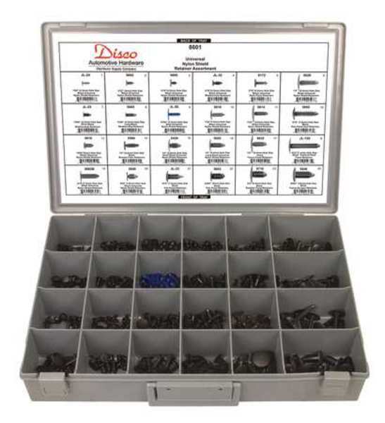 Universal Shield Retainer Asst, 336 Pc