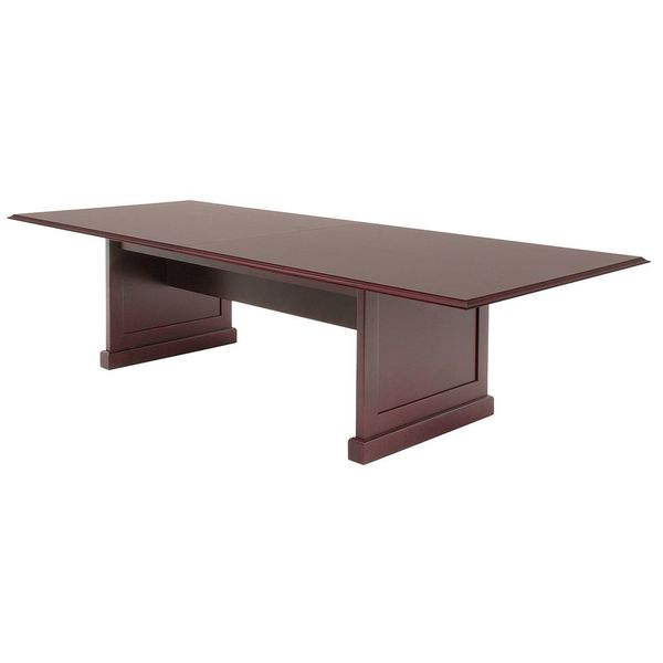 Rectangular Conference Table, 48 in X 120 in X 30 in, Wood Veneer Top