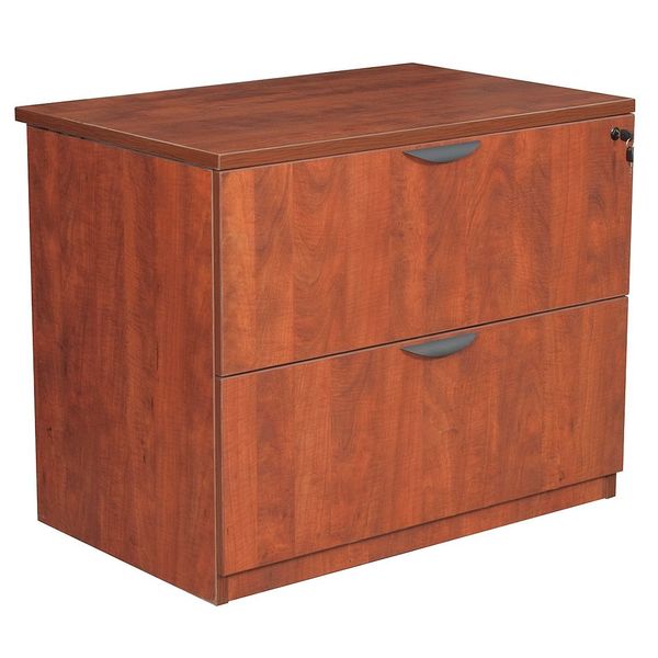 36W2DrawerLegacy File Cabinets, Cherry, Letter/Legal