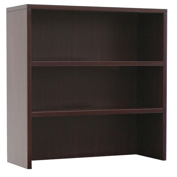Open Shelves Hutch, Series Legacy Mahogany