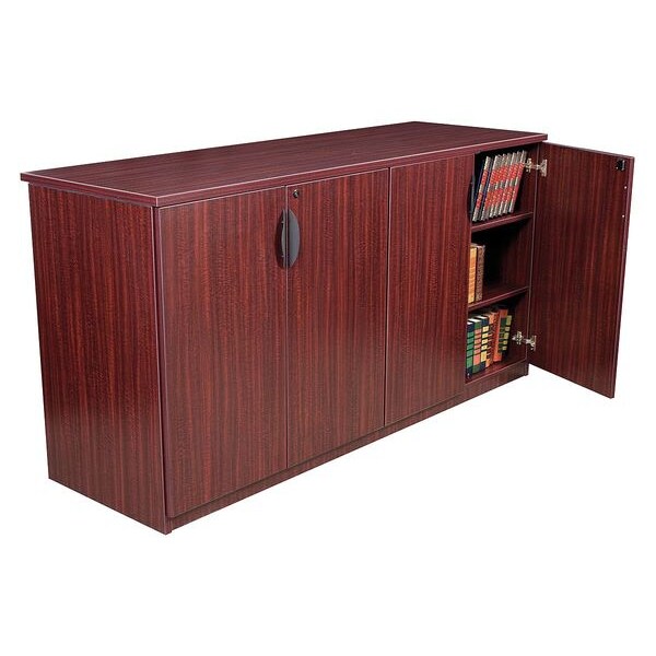 72W0DrawerLegacy Storage Cabinets, Mahogany