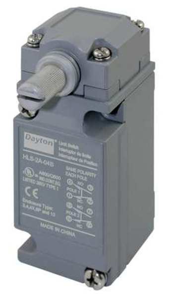 Heavy Duty Limit Switch, No Lever, Rotary, DPDT, 10A @ 600V AC