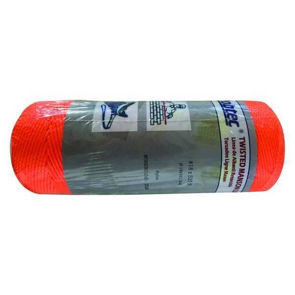 Rope, Nylon, Twisted, 37/64 In. dia., 525ftL