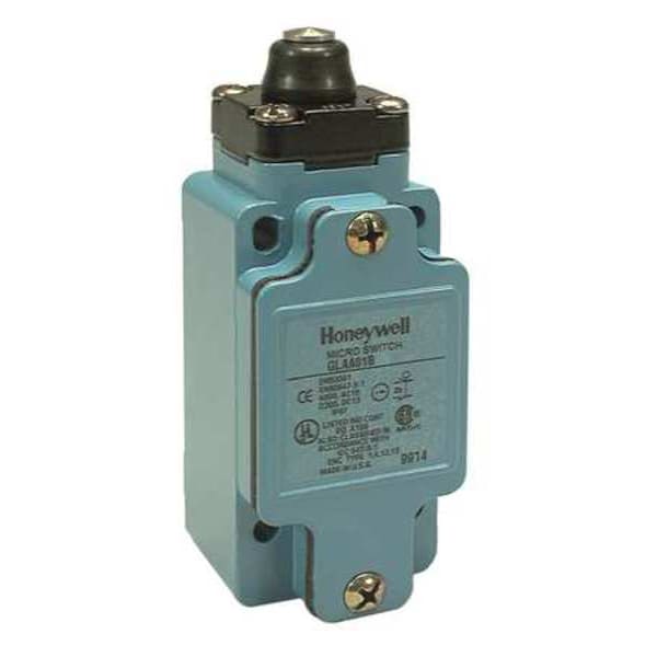 Limit Switch, Plunger, 1NC/1NO, 10A @ 600V AC, Actuator Location: Top