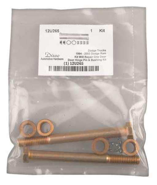 Door Hinge Pin / Bushing Kit, Dodge, 8 Pc
