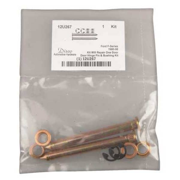 Door Hinge Pin/Bushing Kit, Ford F, 4 Pc