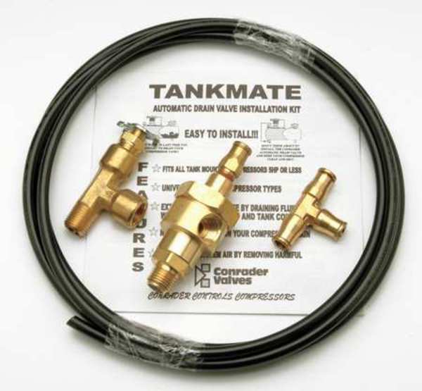 Auto Drain Valve, 1/4 In. NPT, 500 psi