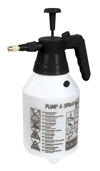 31/64 gal. Handheld Sprayer, Polyethylene Tank, Cone Spray Pattern, Hose Not Included Hose Length