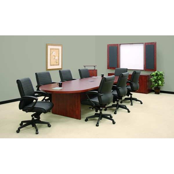 Race TrackLegacy Modular Conference Tables, 192X52X29, WoodTop