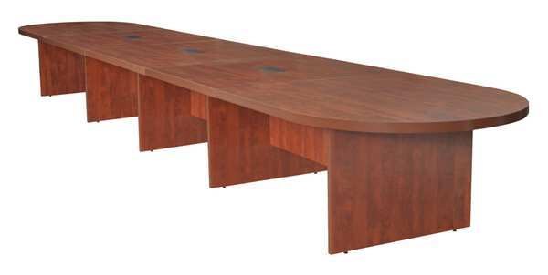 Race TrackLegacy Modular Conference Tables, 240X52X29, WoodTop