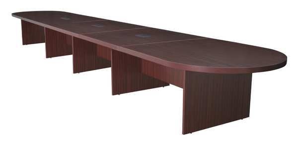 Race TrackLegacy Modular Conference Tables, 240X52X29, WoodTop