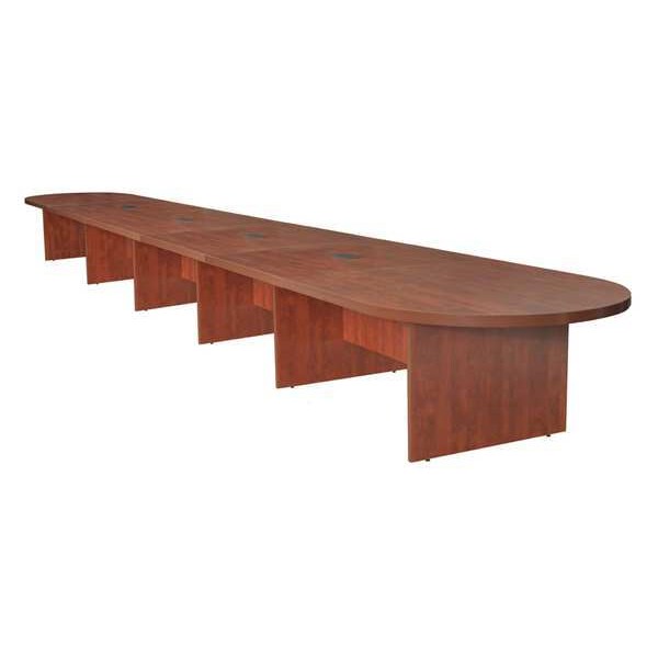 Race TrackLegacy Modular Conference Tables, 288X52X29, WoodTop