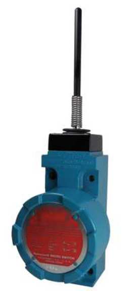 Hazardous Location Limit Switch, Wobble Stick, 1NC/1NO, 10A @ 600V AC
