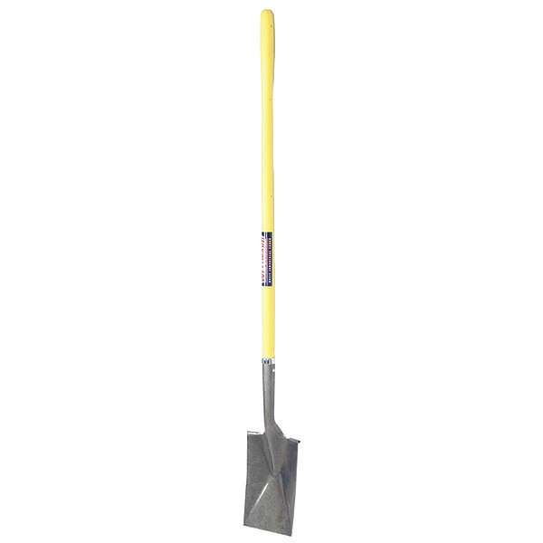 Garden Spade, 46-3/4 In Hndle, 12 In Blade