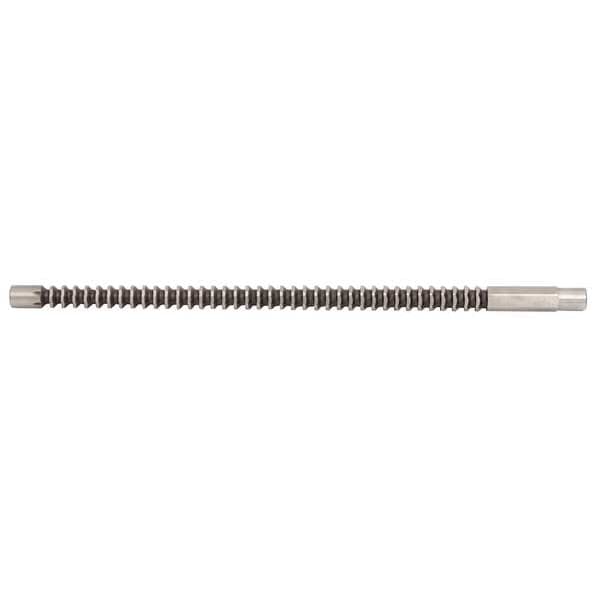 Keyway Broach, Hex, W 7mm, Cut L 1 In