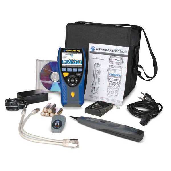 LanXPLORER PRO Kit w/Remote, Cords, Case