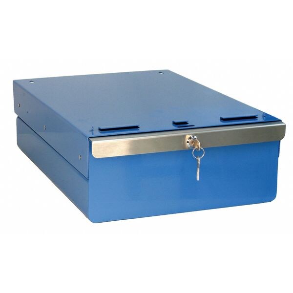 Drawer, 14-1/2 W x 20 D x 4 in. H, Blue