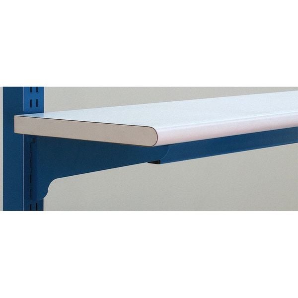 Upper Shelf, 60 W x 12 D x 4 in. H, White