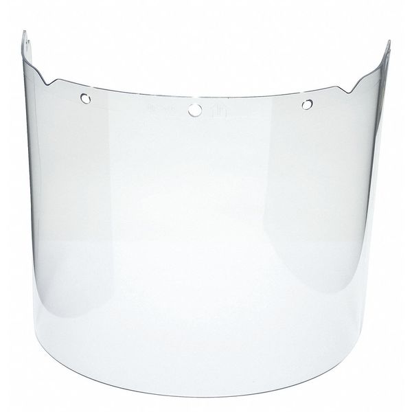 Visor, Clear, Propionate, 17InW, 7-1/2InH