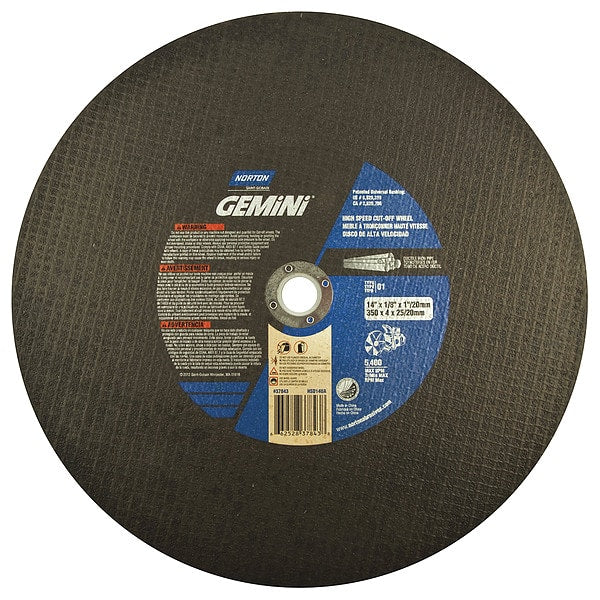 CutOff Whl, Gemini Ductile, 14