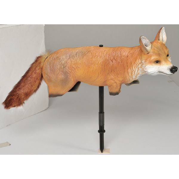 Fox, 3-D, 2 lb., Poly Rubber