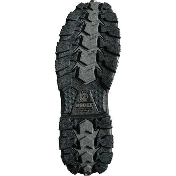 Size 11 Men's 6 in Work Boot Composite Work Boot, Black